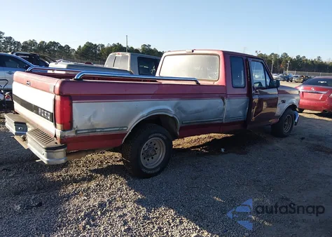 1992 Ford F150 из США, поврежденный, VIN 1FTEX15N8NKA49390